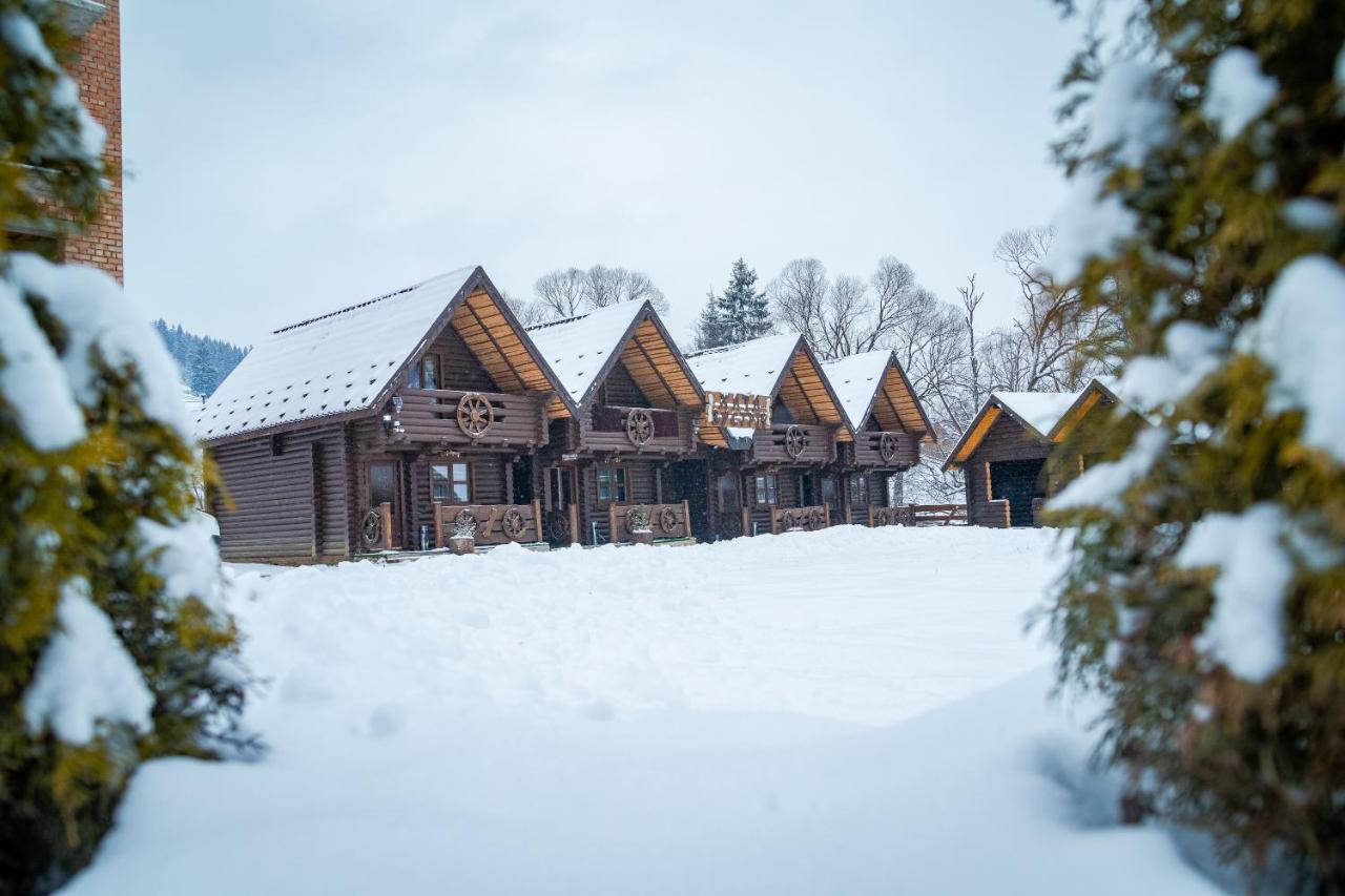 Cottage Hata Zustrich Bukovel Exteriör bild